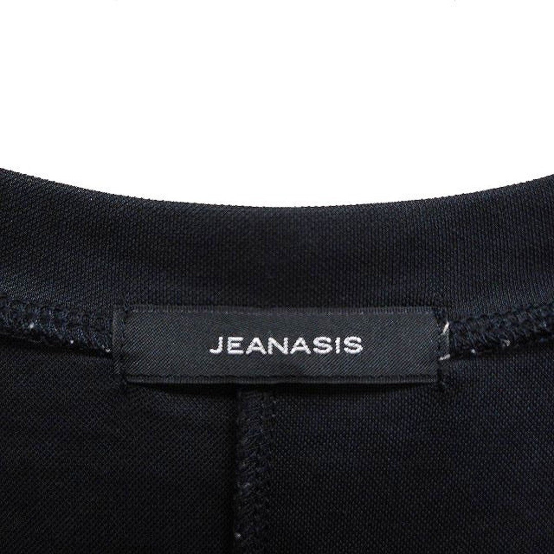 JEANASIS(ジーナシス)のジーナシス JEANASIS ロングテール カットソー Tシャツ 五分袖 切替 レディースのトップス(その他)の商品写真