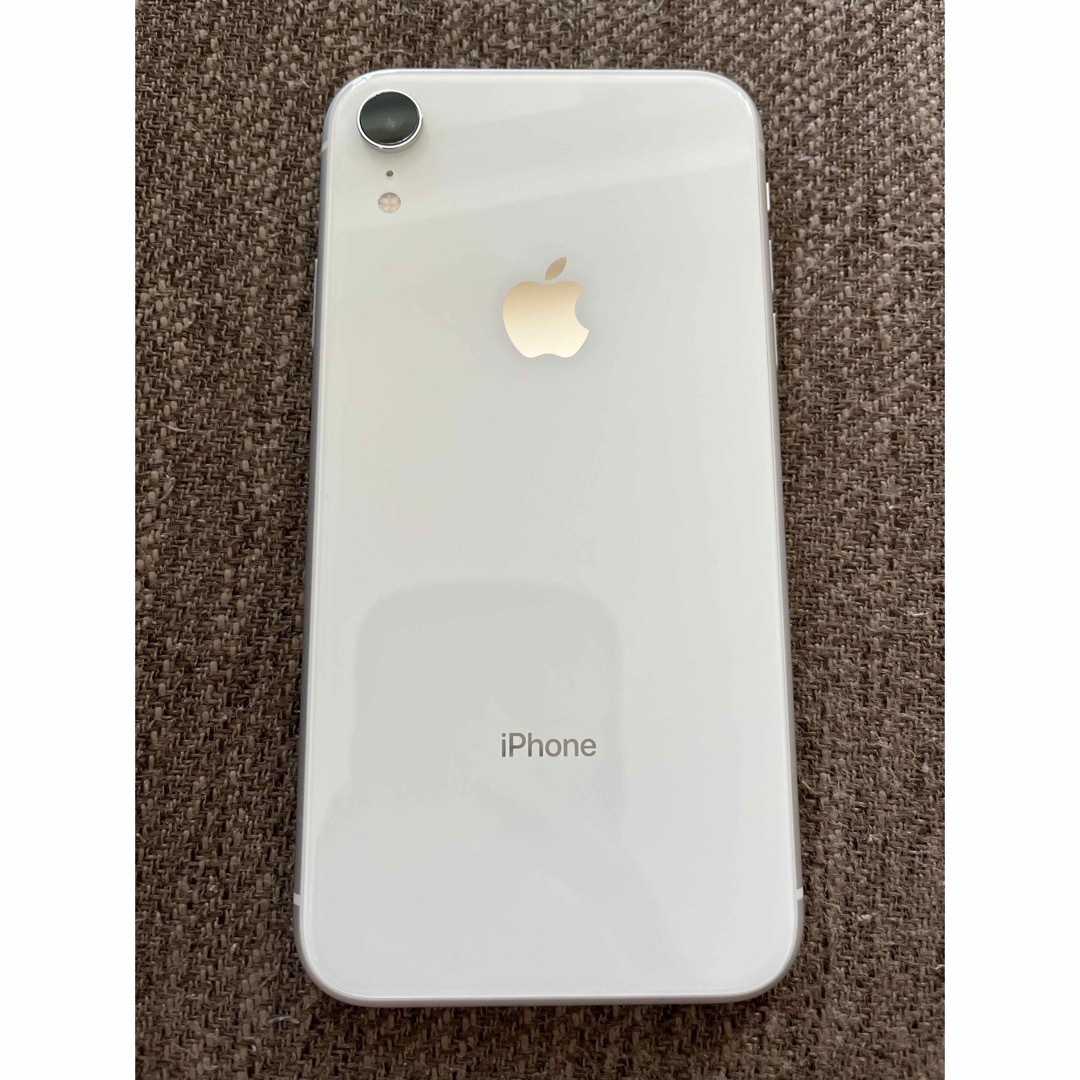 スマートフォン/携帯電話 iPhoneXR 128GB ホワイト 美品 simフリー