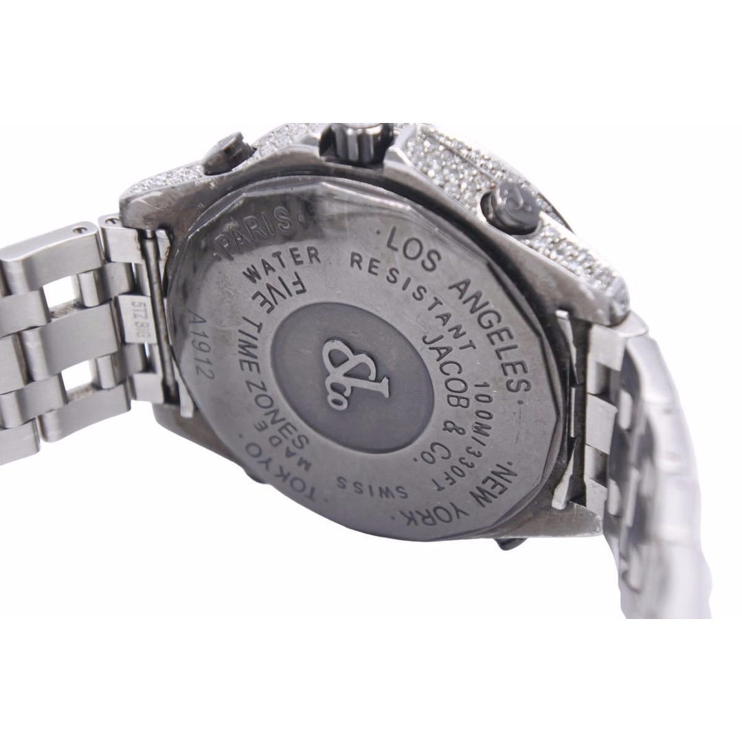 JACOB&CO ジェイコブ 時計 5タイムゾーン フルブレス NIGO JACOB&CO ジェイコブ 時計 5タイムゾーン フルブレス NIGO
