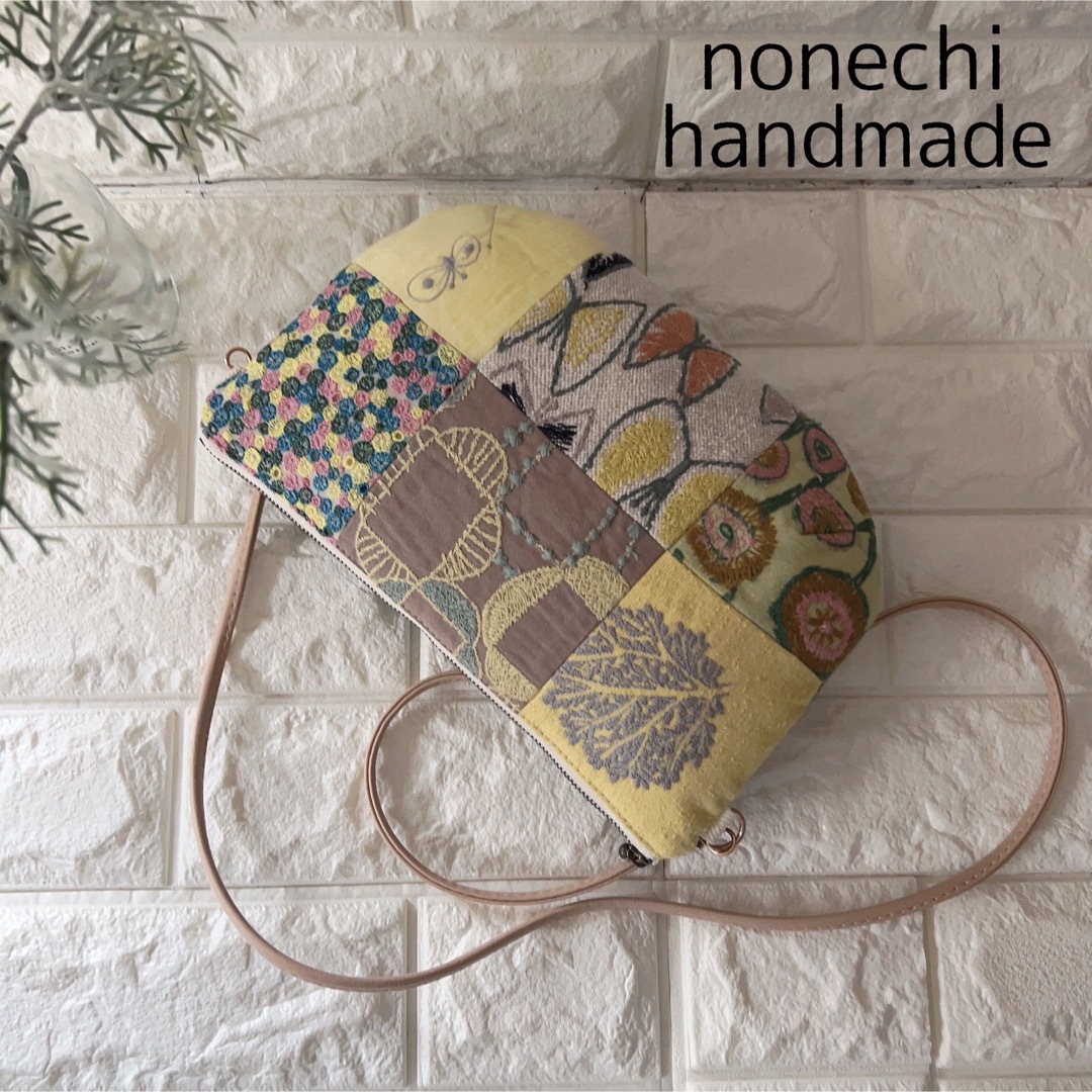 ミナペルホネン ハンドメイド ポーチショルダー ショルダーバッグ