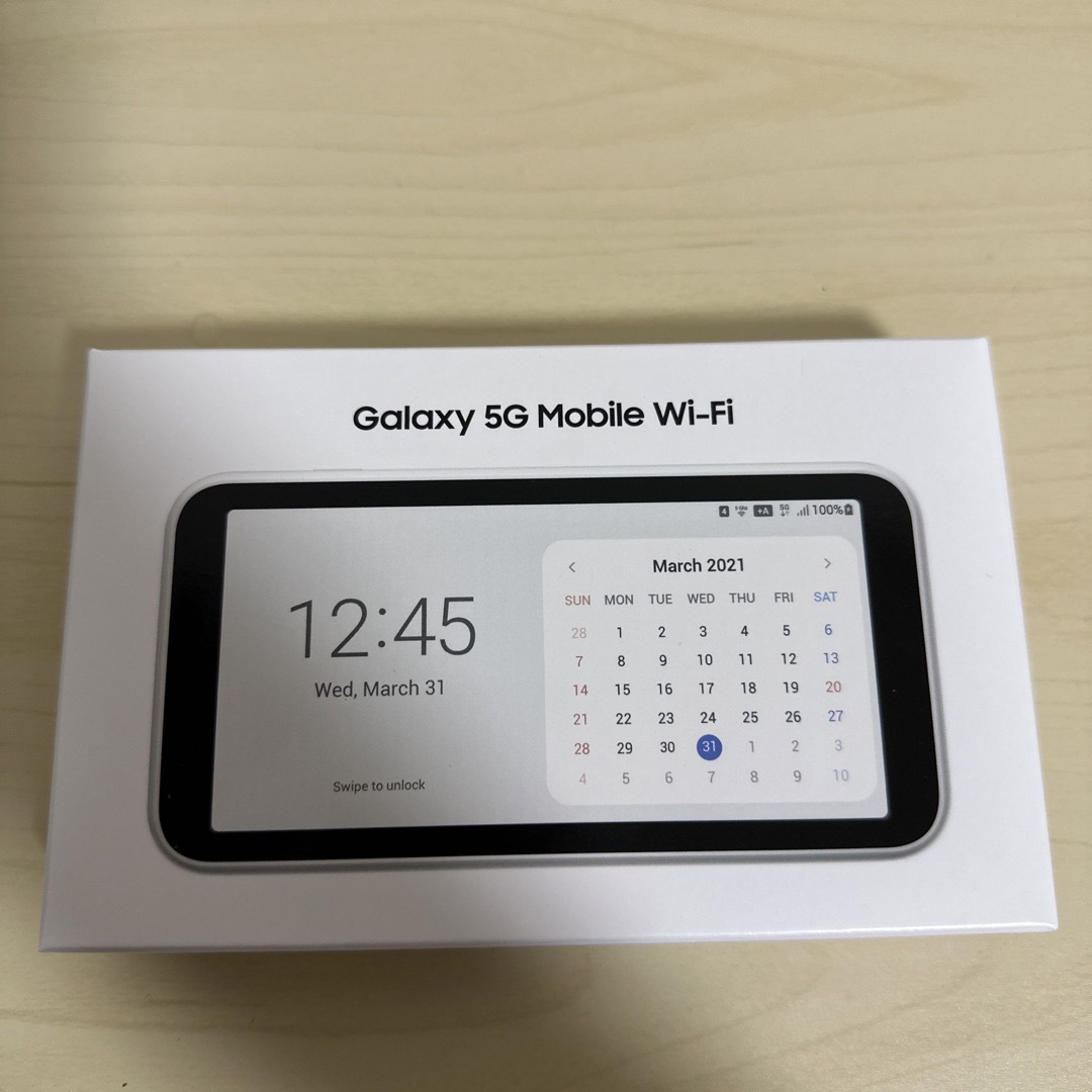 新品未使用品　GALAXY5GMobile Wi-Fi