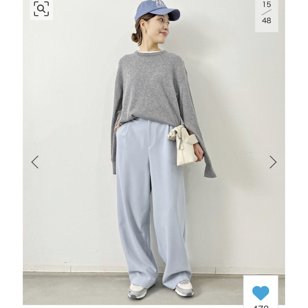 L'Appartement DEUXIEME CLASSE(アパルトモンドゥーズィエムクラス)のL'Appartement アパルトモンWide Pants 38 レディースのパンツ(その他)の商品写真