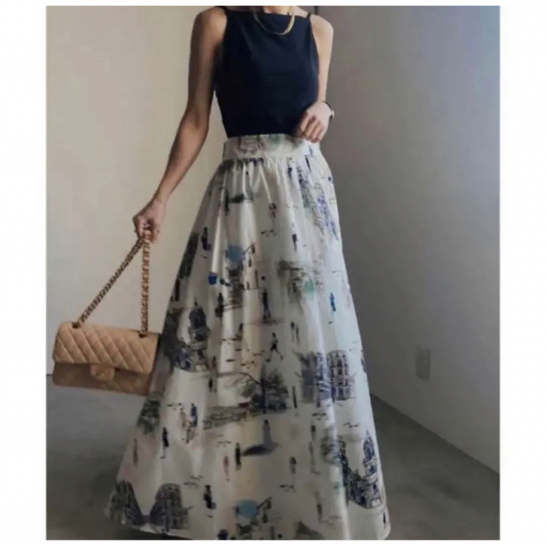 アメリ MEDI MALAGA PLENTIFUL FLARED SKIRT