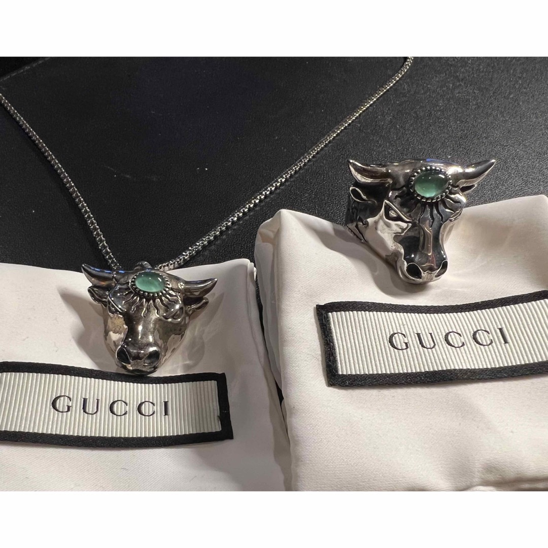 Gucci(グッチ)のグッチアンガーフォレスト メンズのアクセサリー(リング(指輪))の商品写真