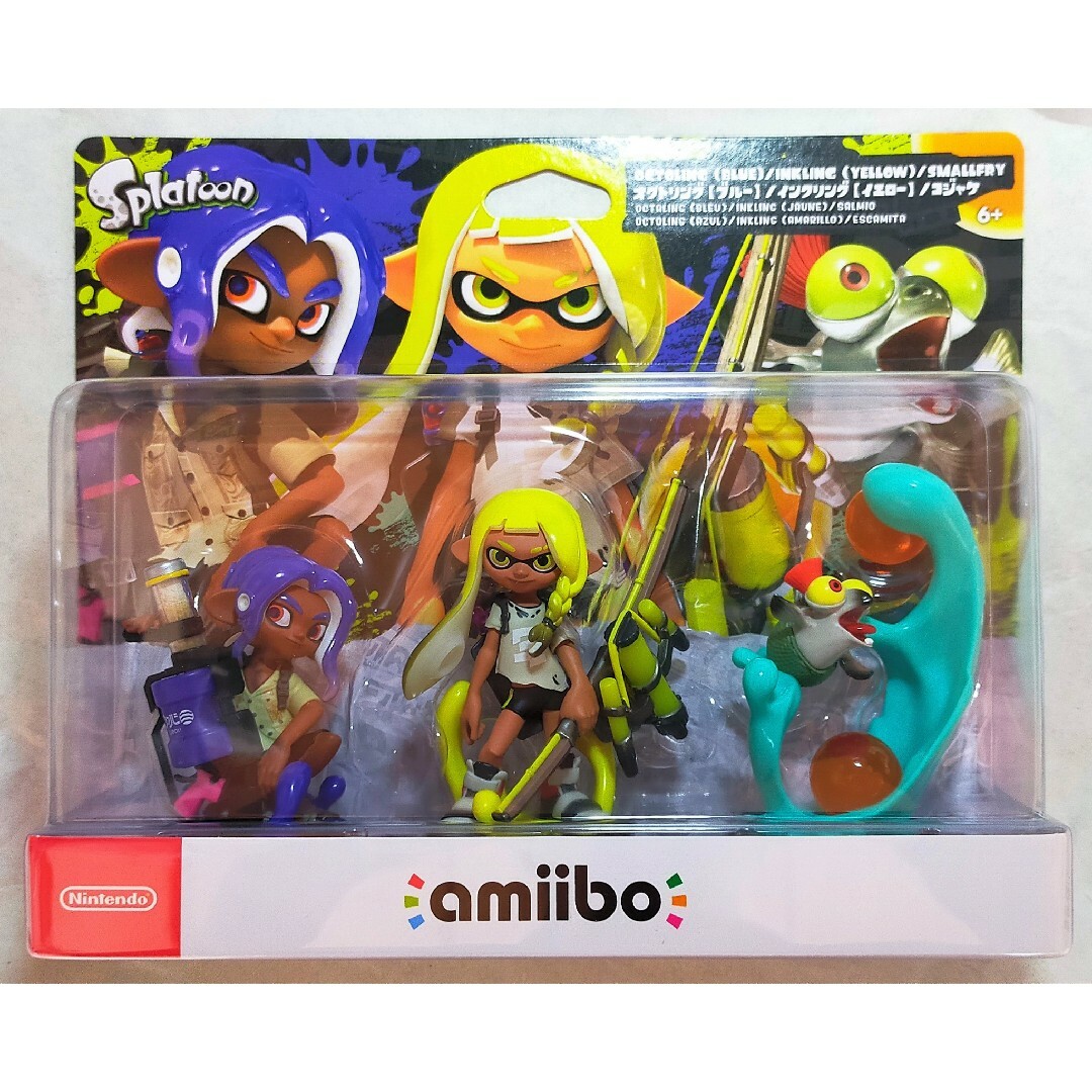 amiibo トリプルセット インクリング /オクトリング /コジャケ スプラ