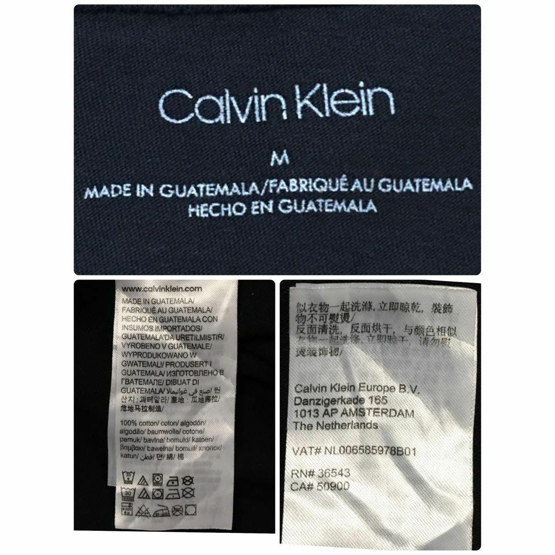 Calvin Klein(カルバンクライン)の【美品人気デザイン】カルバンクライン　半袖プリントTシャツ　Mサイズ　F530 レディースのトップス(Tシャツ(半袖/袖なし))の商品写真