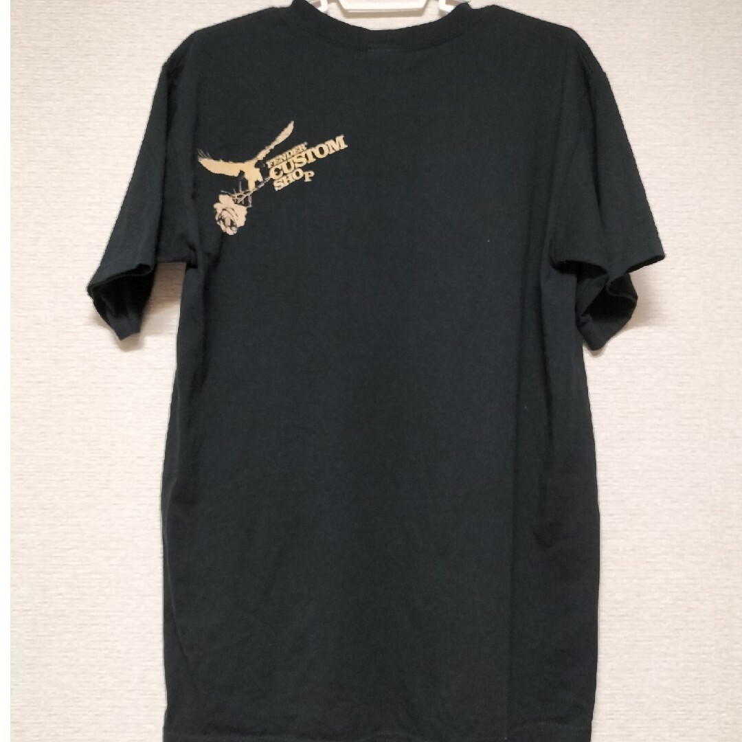 Fender(フェンダー)のフェンダー　tシャツ　ダヴィンチ　ギター　スカル　薔薇　鷲　レア　ビンテージ メンズのトップス(Tシャツ/カットソー(半袖/袖なし))の商品写真