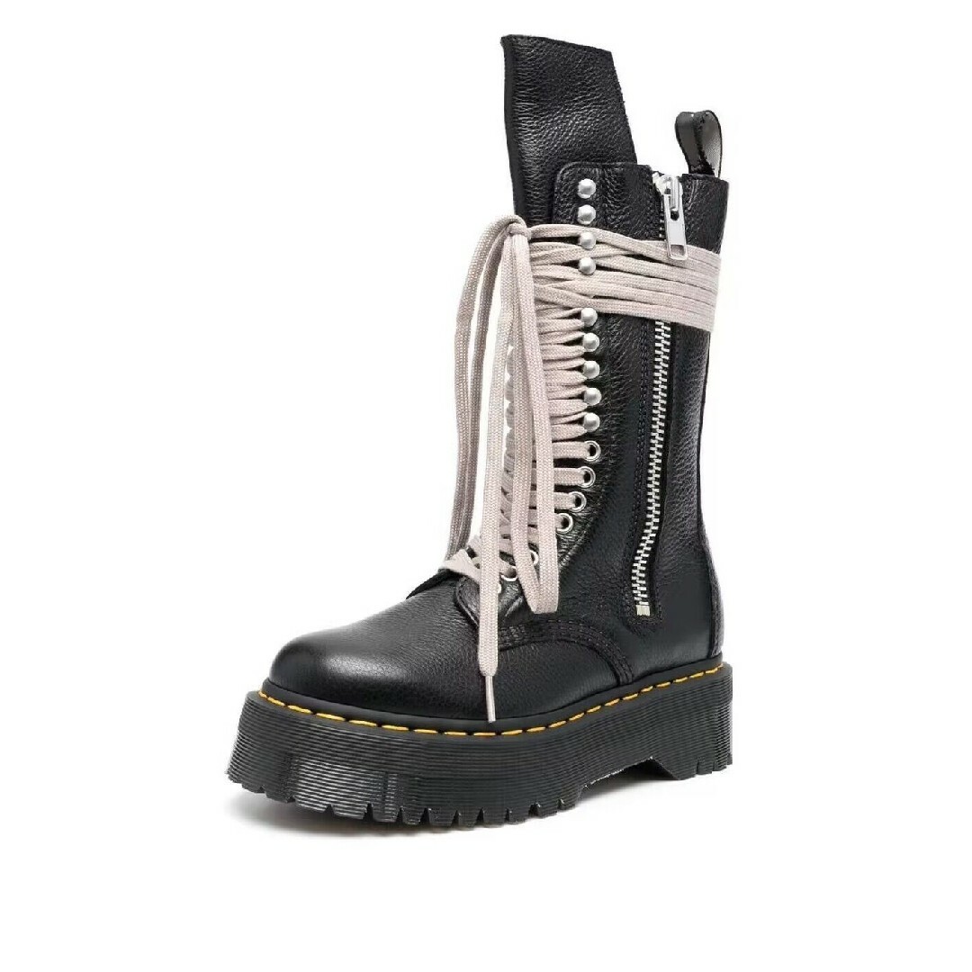 Rick Owens × Dr.Martens レースアップレザーブーツUK8-