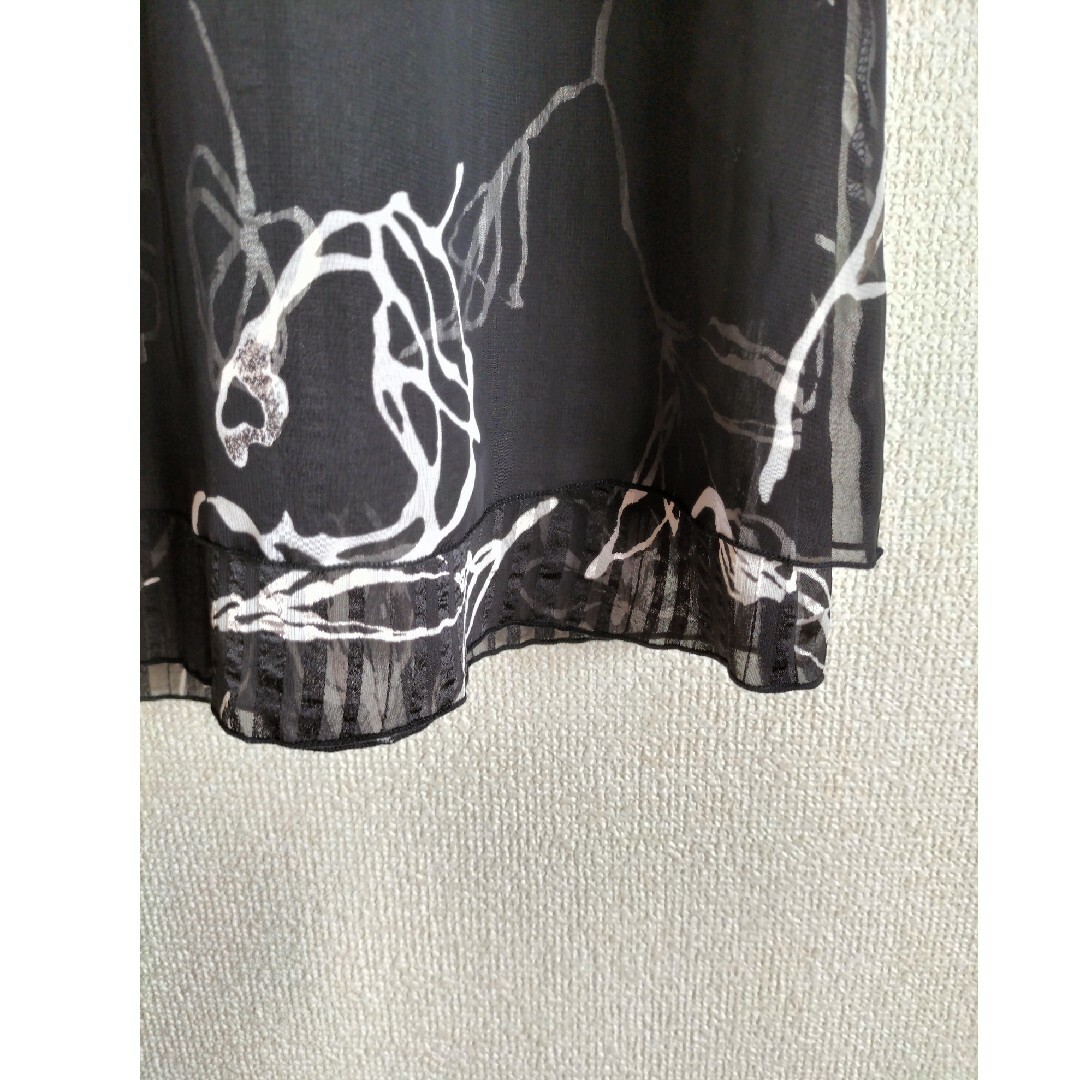 里麻 シフォンスカート レディースのスカート(ロングスカート)の商品写真