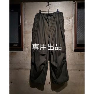 【即完売】"染め" "Deadstock" US ARMY over pants(スラックス)