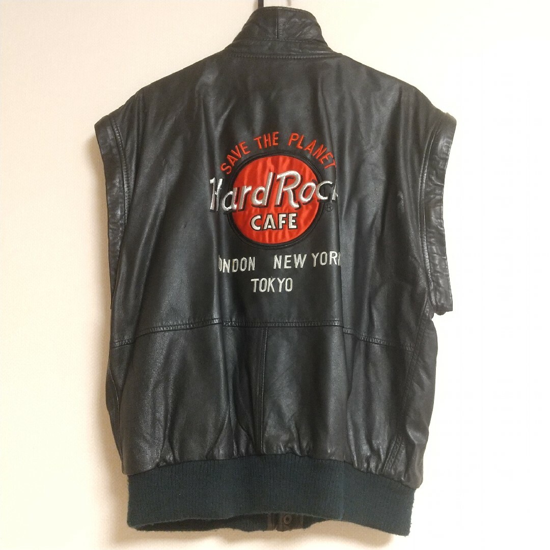 超激レアvintage hard rock cafe スエードジャケット　値引可