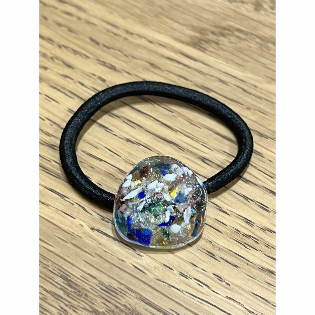 レジンヘアゴム ハンドメイド NO.411 | フリマアプリ ラクマ