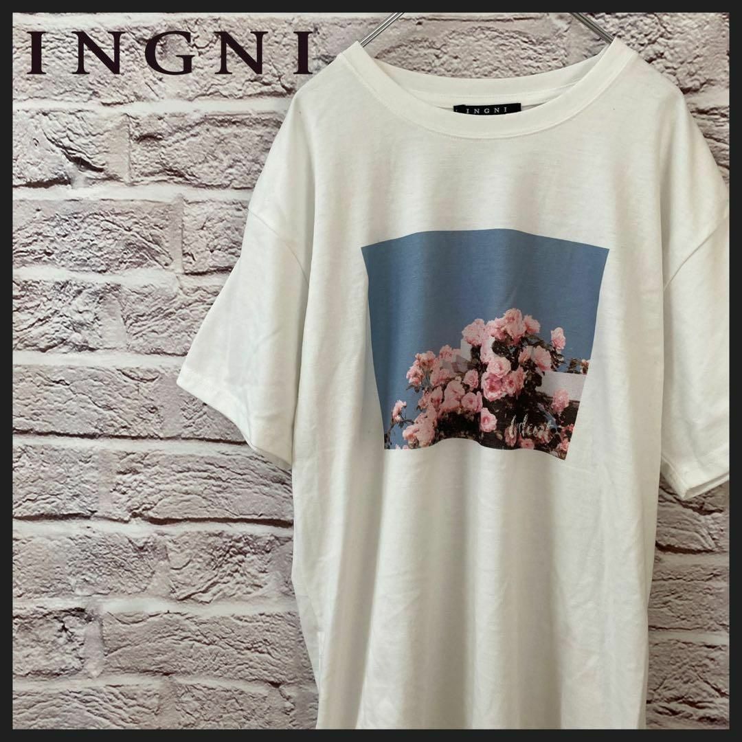 INGNI(イング)のINGNI Tシャツ　半袖 メンズ　レディース　[ M ] レディースのトップス(Tシャツ(半袖/袖なし))の商品写真