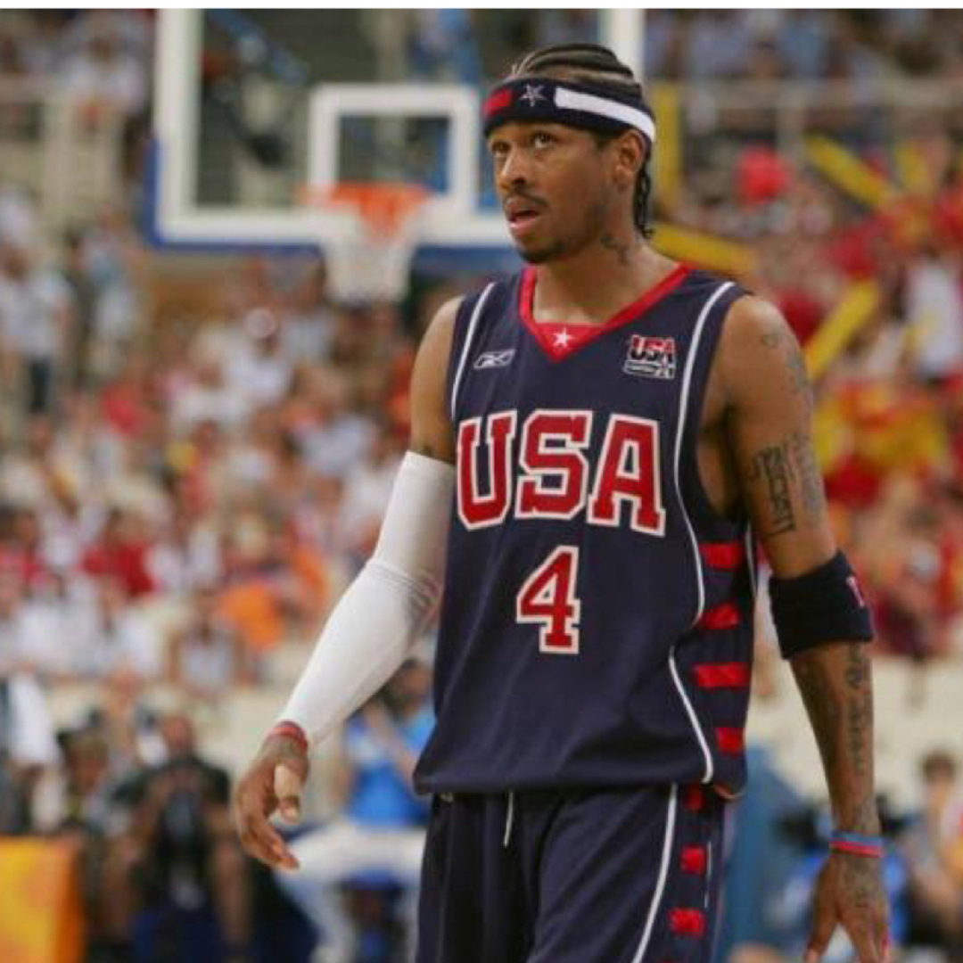 Reebok - アレンアイバーソン Allen Ezail Iverson NBA ユニフォームの Reebok - アレンアイバーソン Allen Ezail Iverson NBA ユニフォームの