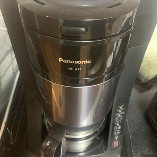 パナソニック(Panasonic)のPanasonic 沸騰浄水コーヒーメーカー NC-A57-K(コーヒーメーカー)