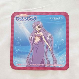 ぴちぴちピッチ カラオケの鉄人 カラ鉄 描き下ろし 限定品 コースター カレン(キャラクターグッズ)