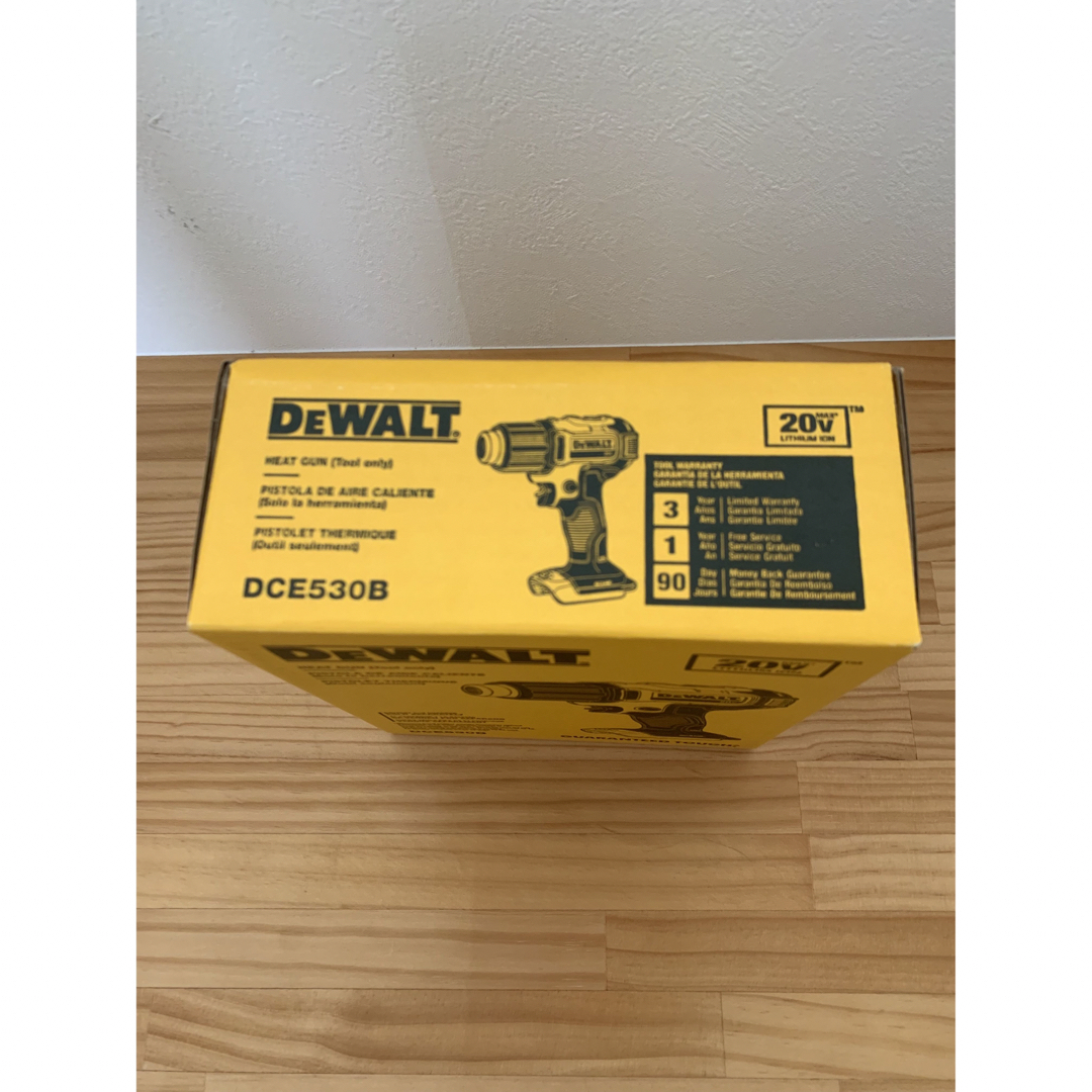 本物保証】 【純正品 新品未使用】DEWALT 充電式ヒートガン 工具本体