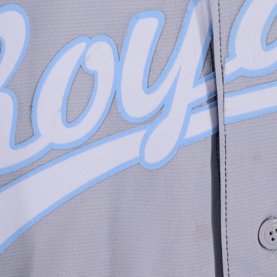 MLB KANSAS CITY ROYALS カンザスシティロイヤルズ ゲームシャツ ベースボールシャツ メンズL /eaa343797 4