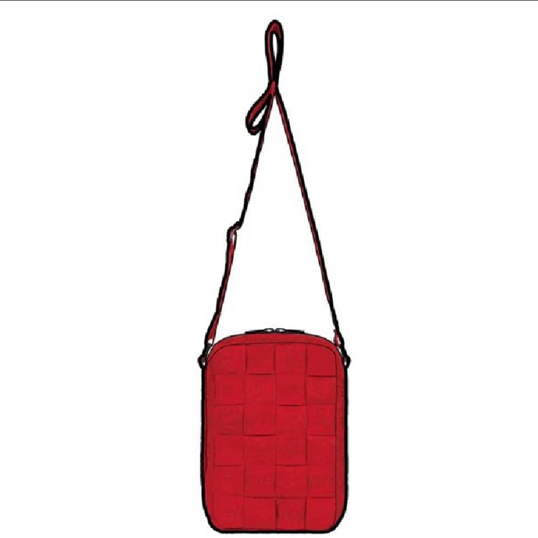 Supreme Woven Shoulder Bag 赤 camping.com