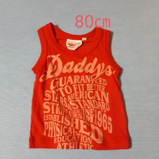 ダディオーダディー(daddy oh daddy)の【daddy oh daddy】タンクトップ80㎝✨(Ｔシャツ)