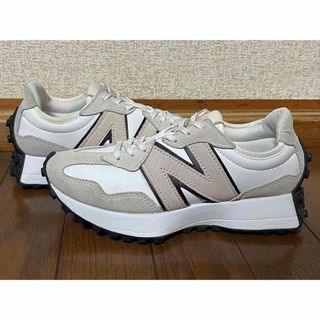 ニューバランス(New Balance)のNew Balance WS327LR "White pink" 23.0cm(スニーカー)