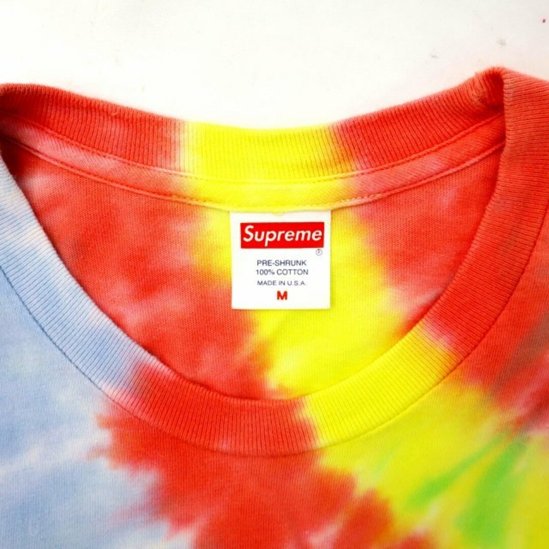 Supreme Dinosaur Tee M tie dye タイダイ