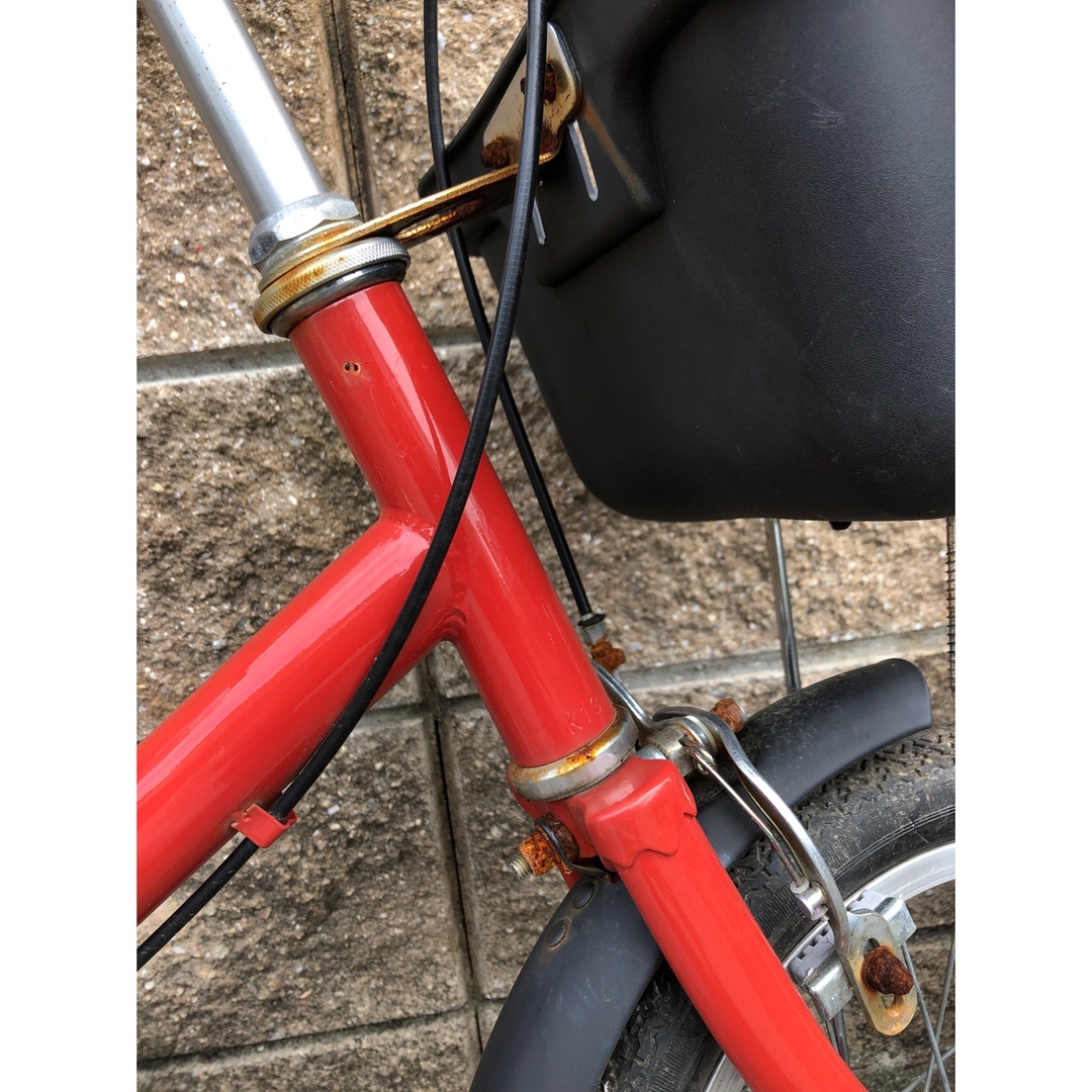 MUJI (無印良品)(ムジルシリョウヒン)の無印良品　自転車　補助輪　16型　16インチ　子供　キッズ キッズ/ベビー/マタニティの外出/移動用品(自転車)の商品写真
