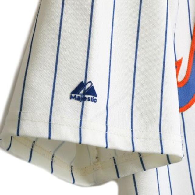 MLB Majestic メッツ ベースボールシャツ S ユニホーム 大リーグの通販 by 古着 ビンテージ ショップ ロングハイズ's