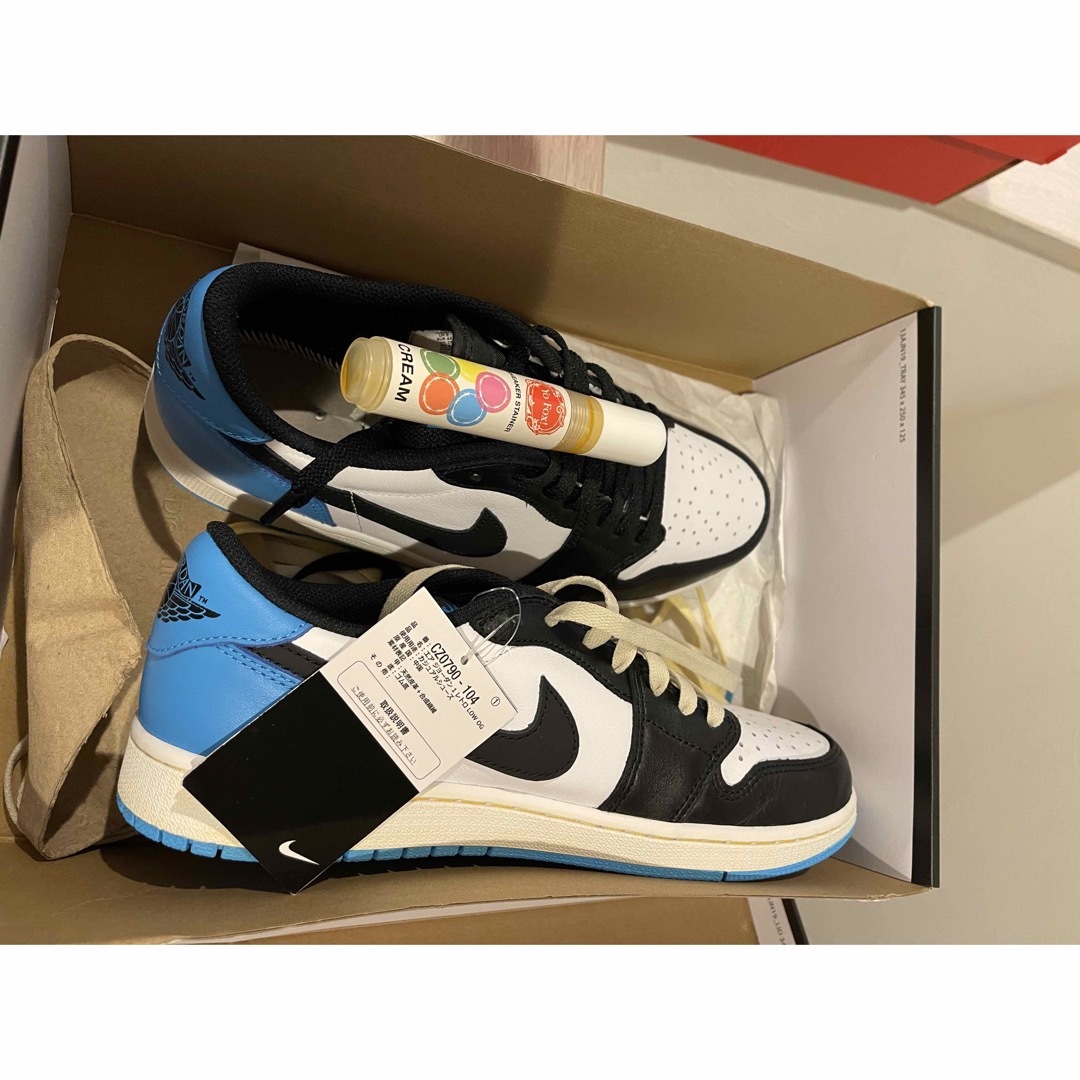 Aged sole Nike Air Jordan 1 Low OG 28CMメンズ