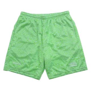 シュプリーム(Supreme)のSupreme シュプリーム ショートパンツ 23SS × Umbro アンブロ Jacquard Animal Print Soccer Short アニマル プリント ハーフ パンツ ショーツ グリーン ライトグリーン系 S【新古品】【未使用】【中古】(その他)