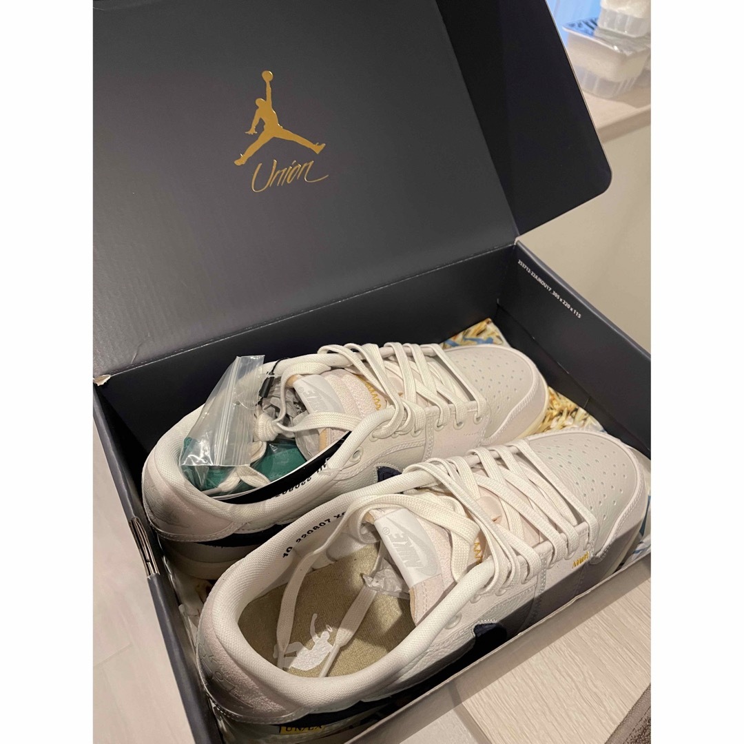 UNION × Jordan low KO "Sail Leather"28CM メンズの靴/シューズ(スニーカー)の商品写真