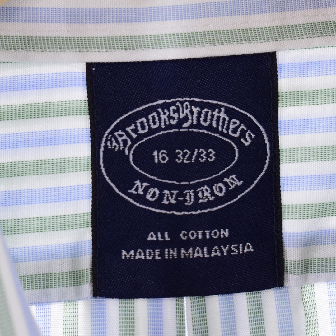 Brooks Brothers(ブルックスブラザース)の古着 ブルックスブラザーズ Brooks Brothers 長袖 ボタンダウンストライプシャツ メンズL /eaa343807 メンズのトップス(シャツ)の商品写真