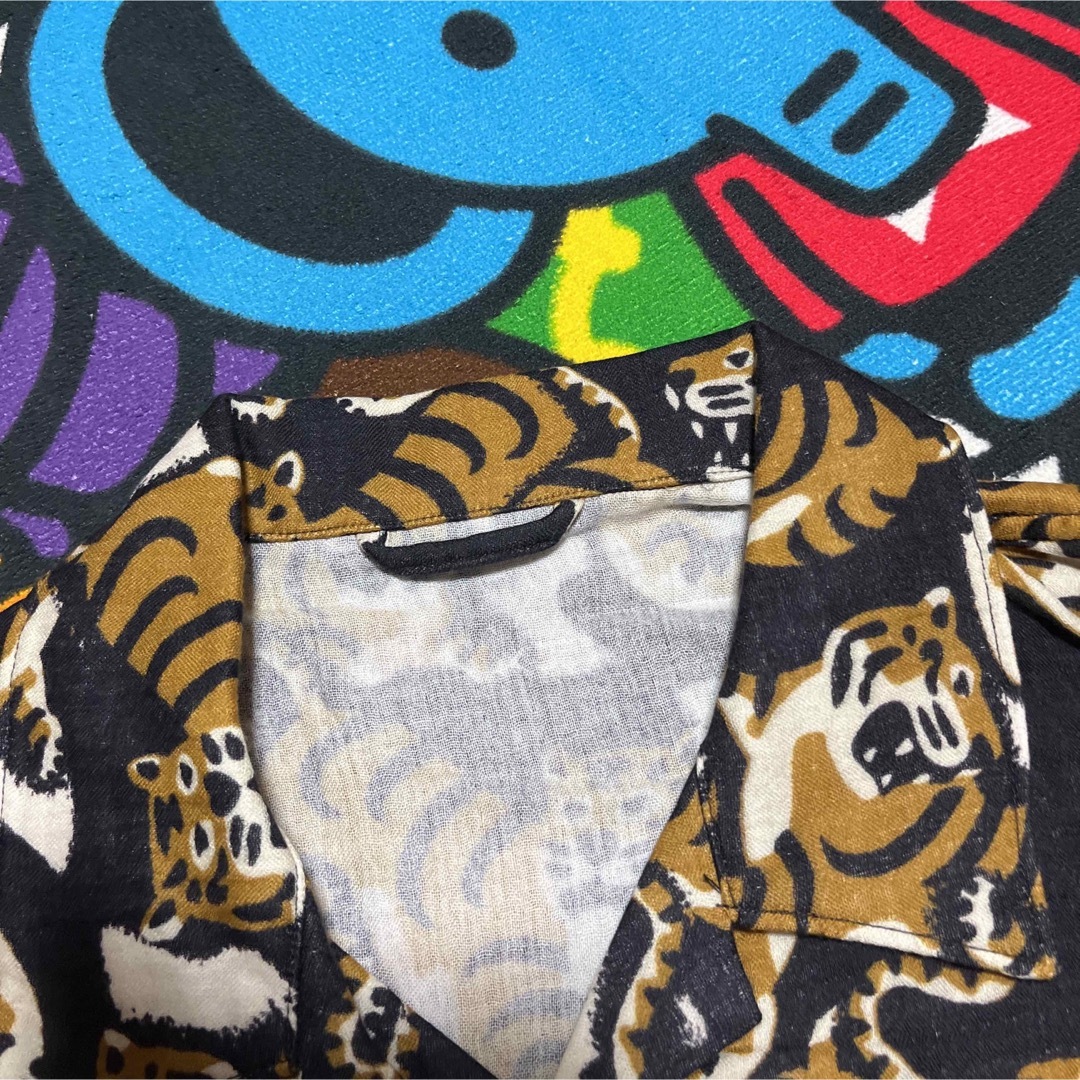 HUMAN MADE TIGER GAUZE ALOHA SHIRT シャツ　L