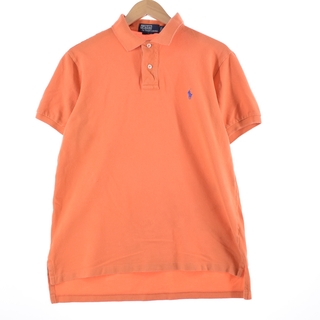 ラルフローレン(Ralph Lauren)の古着 ラルフローレン Ralph Lauren POLO by Ralph Lauren CUSTOM FIT 半袖 ポロシャツ メンズM /eaa342826(ポロシャツ)