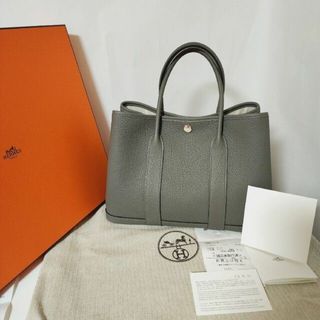 エルメス ガーデンパーティ ハンドバッグ(レディース)(グレー/灰色系 エルメス ガーデンパーティ ハンドバッグ(レディース)(グレー/灰色系