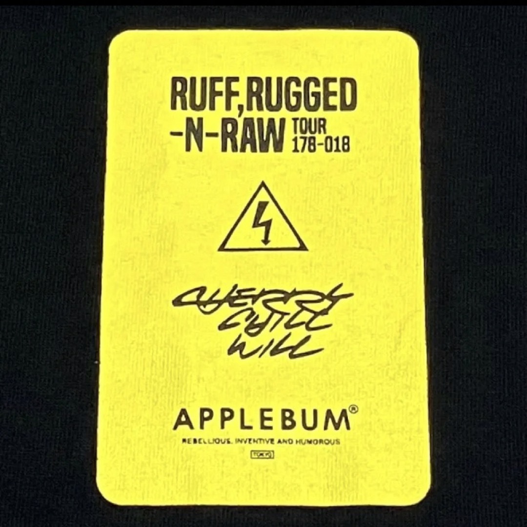 APPLEBUM(アップルバム)の【人気】APPLEBUM　アップルバム　ライブツアーTシャツ　オーバーサイズ メンズのトップス(Tシャツ/カットソー(半袖/袖なし))の商品写真