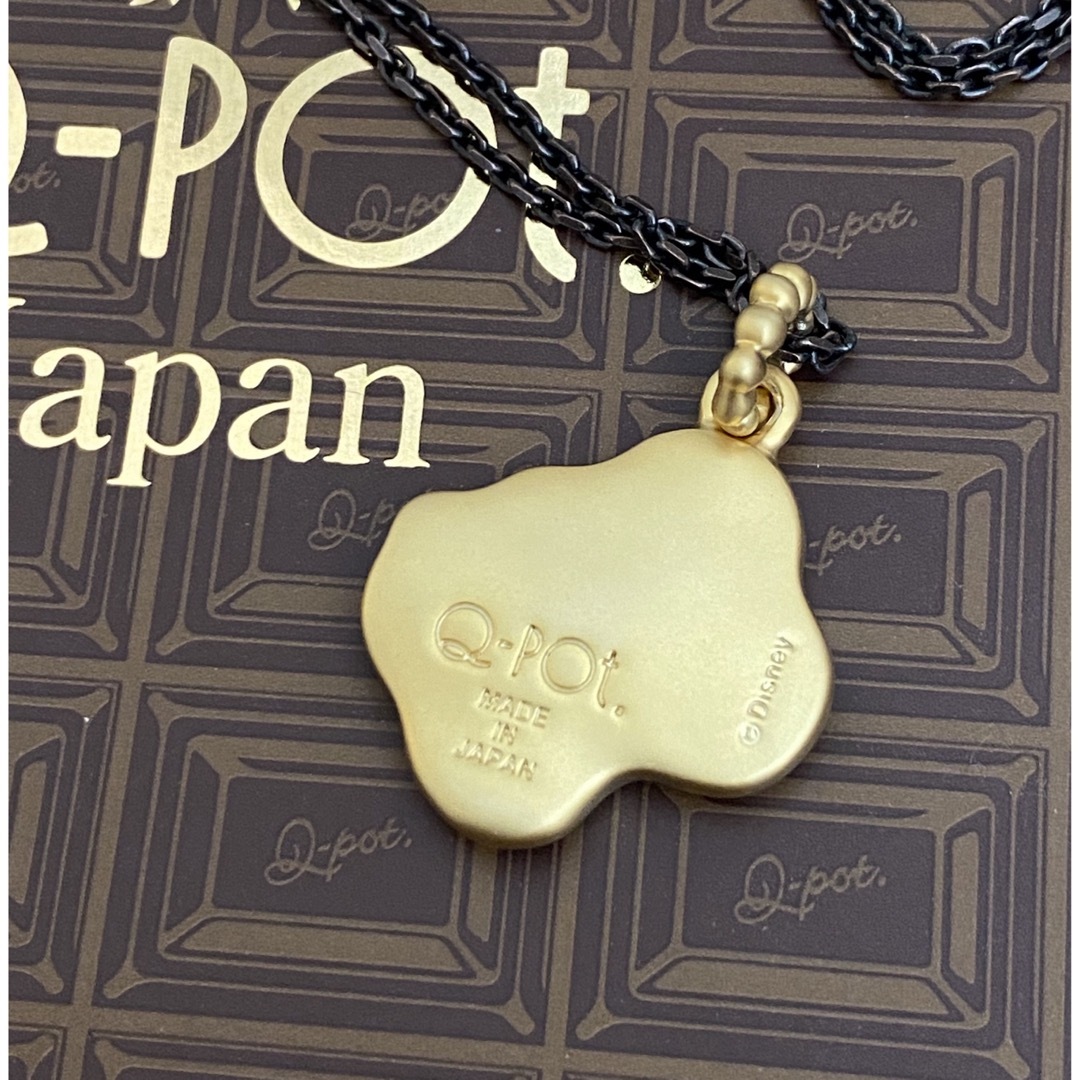 q-pot ディズニー チョコレート ミッキーマウス ネックレス 新品