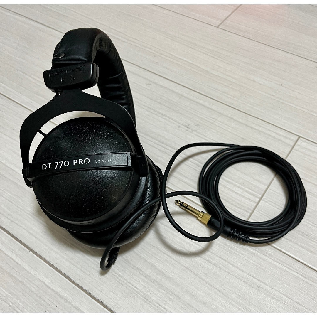 beyerdynamic/ DT770PRO 80Ω 密閉型モニターヘッドホンヘッドフォン/イヤフォン