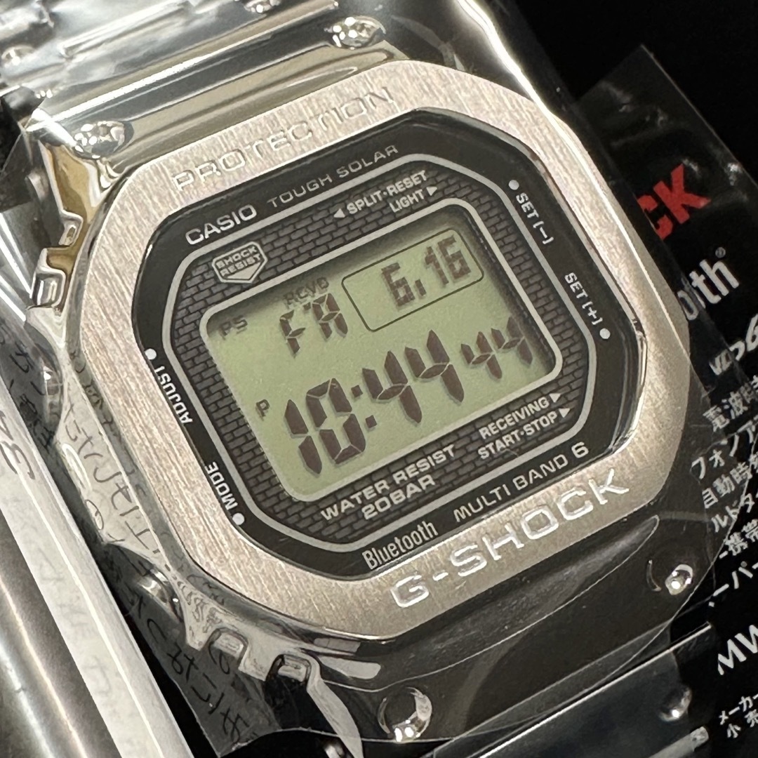 G-SHOCK GMW-B5000D-1JF フルメタル シルバー 腕時計(デジタル