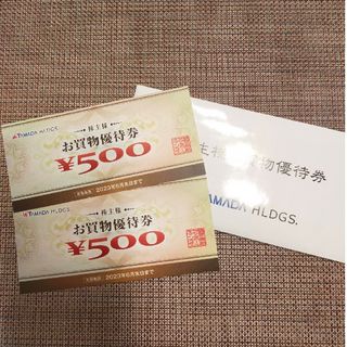 ヤマダ電機　株主優待券1000円分(ショッピング)