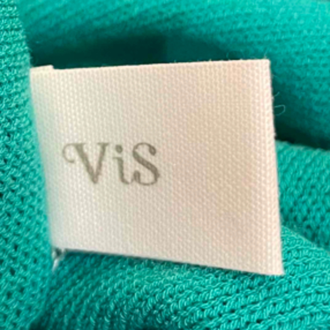 ViS(ヴィス)のVIS ニット　グリーン　未使用品　Mサイズ レディースのトップス(ニット/セーター)の商品写真