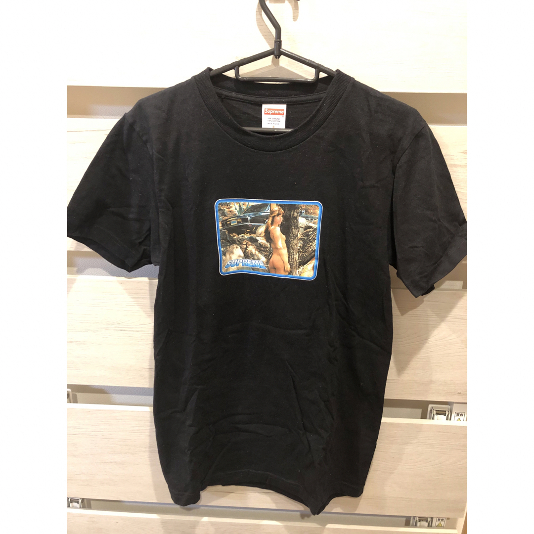 シュプリーム　サイズS 黒色　本物　ヌードフォトtシャツ | フリマアプリ ラクマ