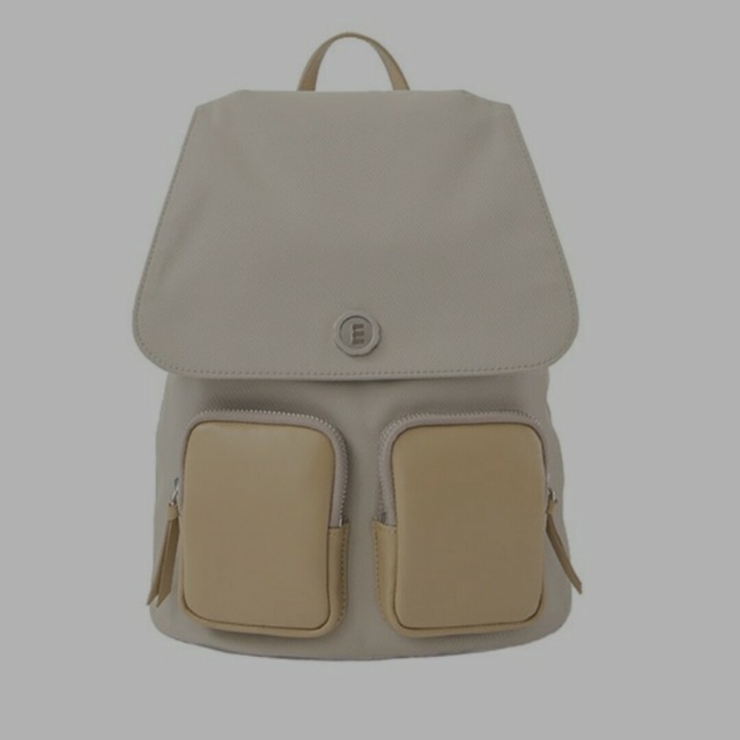 dholic(ディーホリック)のCLO BACKPACK　MOCHA BEIGE レディースのバッグ(リュック/バックパック)の商品写真