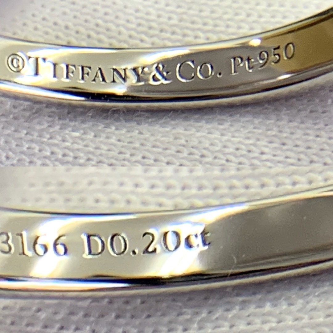 Tiffany & Co.(ティファニー)のPt950 ティファニー　ダイヤモンド　0.20 リング　ソリテール レディースのアクセサリー(リング(指輪))の商品写真