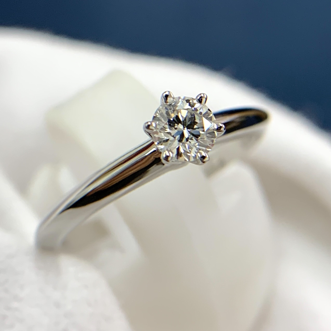 Tiffany & Co.(ティファニー)のPt950 ティファニー　ダイヤモンド　0.20 リング　ソリテール レディースのアクセサリー(リング(指輪))の商品写真