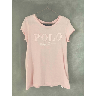 ポロラルフローレン(POLO RALPH LAUREN)のポロ　ラルフローレン　半袖Tシャツ　ピンク　サイズ5(Tシャツ/カットソー)