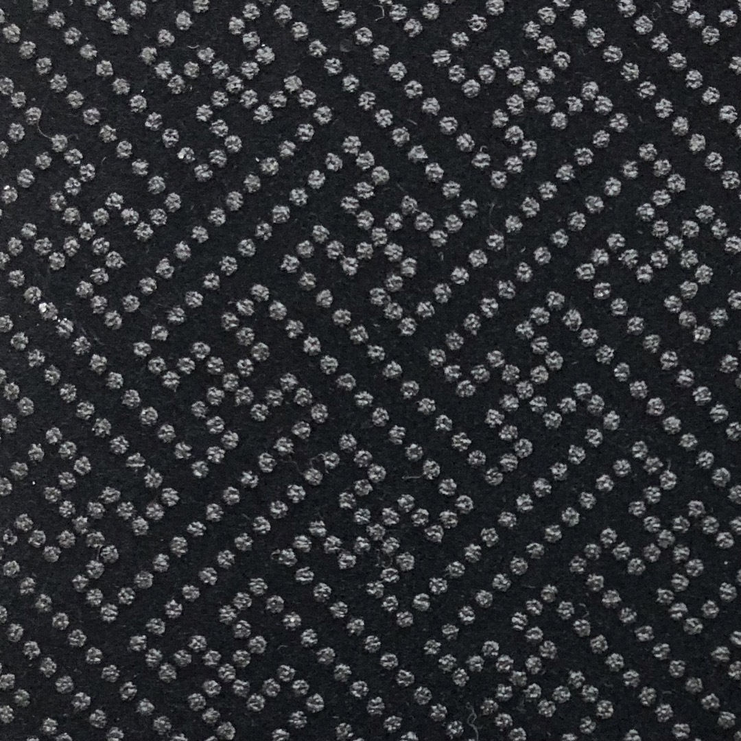 念珠 数珠 念珠入れセット 男性用ブルーダイガーアイ10mm 略式片手 サヤ柄黒 メンズのアクセサリー(その他)の商品写真