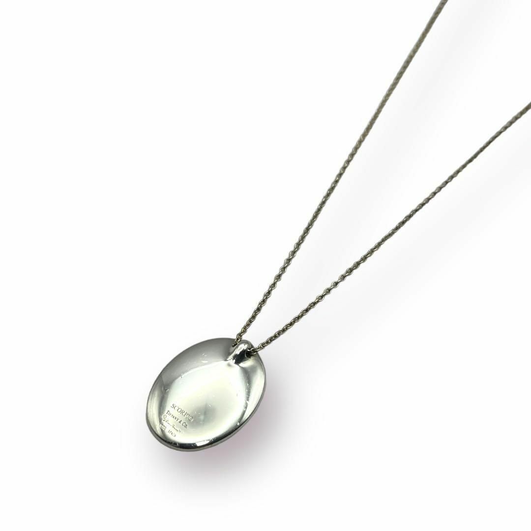 【美品】Tiffany&Co さそり座 スコーピオン プレート ペンダント