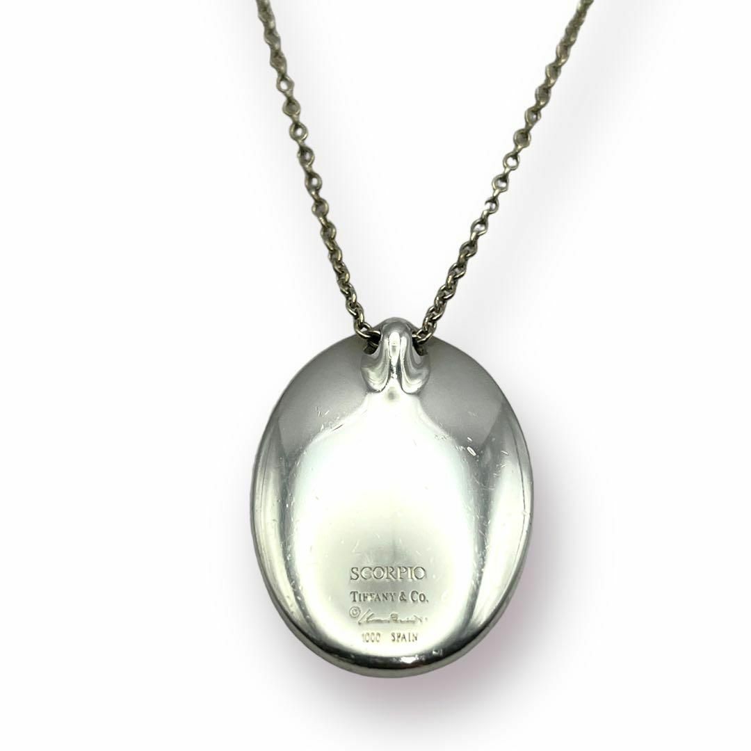 【美品】Tiffany&Co さそり座 スコーピオン プレート ペンダント