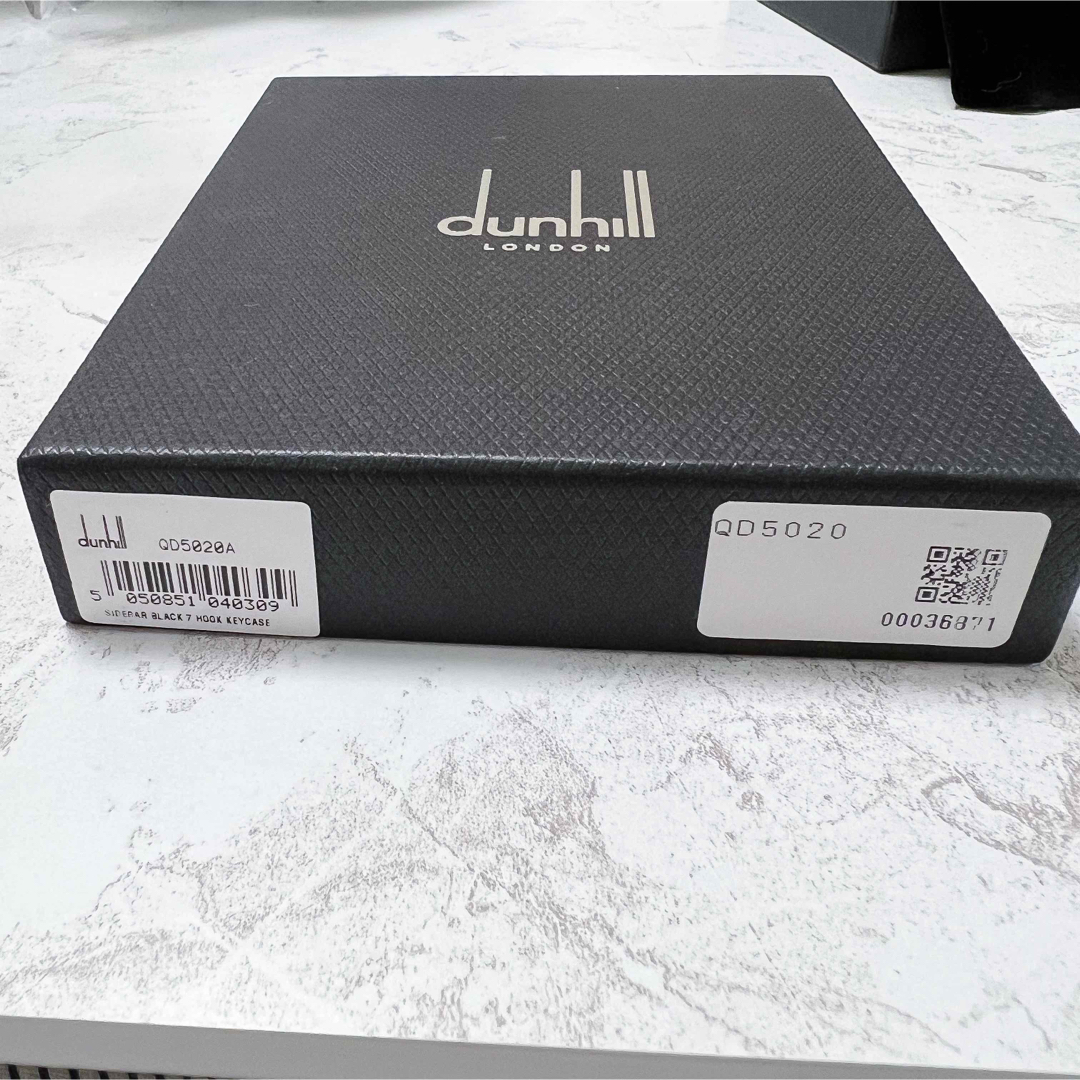 Dunhill(ダンヒル)の新品　ダンヒル カドガン 6連 キーケース ラウンド カード入れ ブラック メンズのファッション小物(キーケース)の商品写真